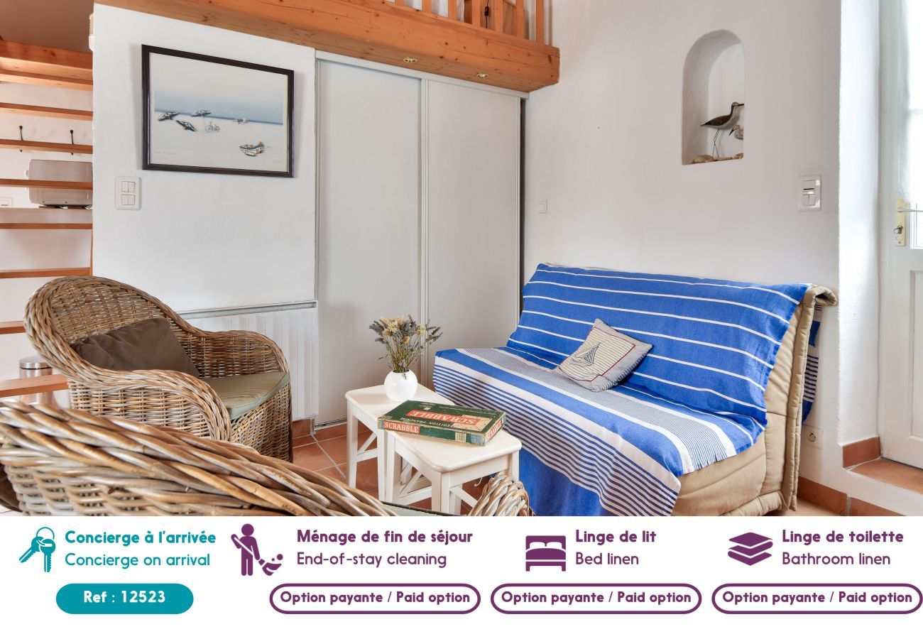Estudio en L'Epine - 300 m de la playa - Pequeña casa con jardín para 3