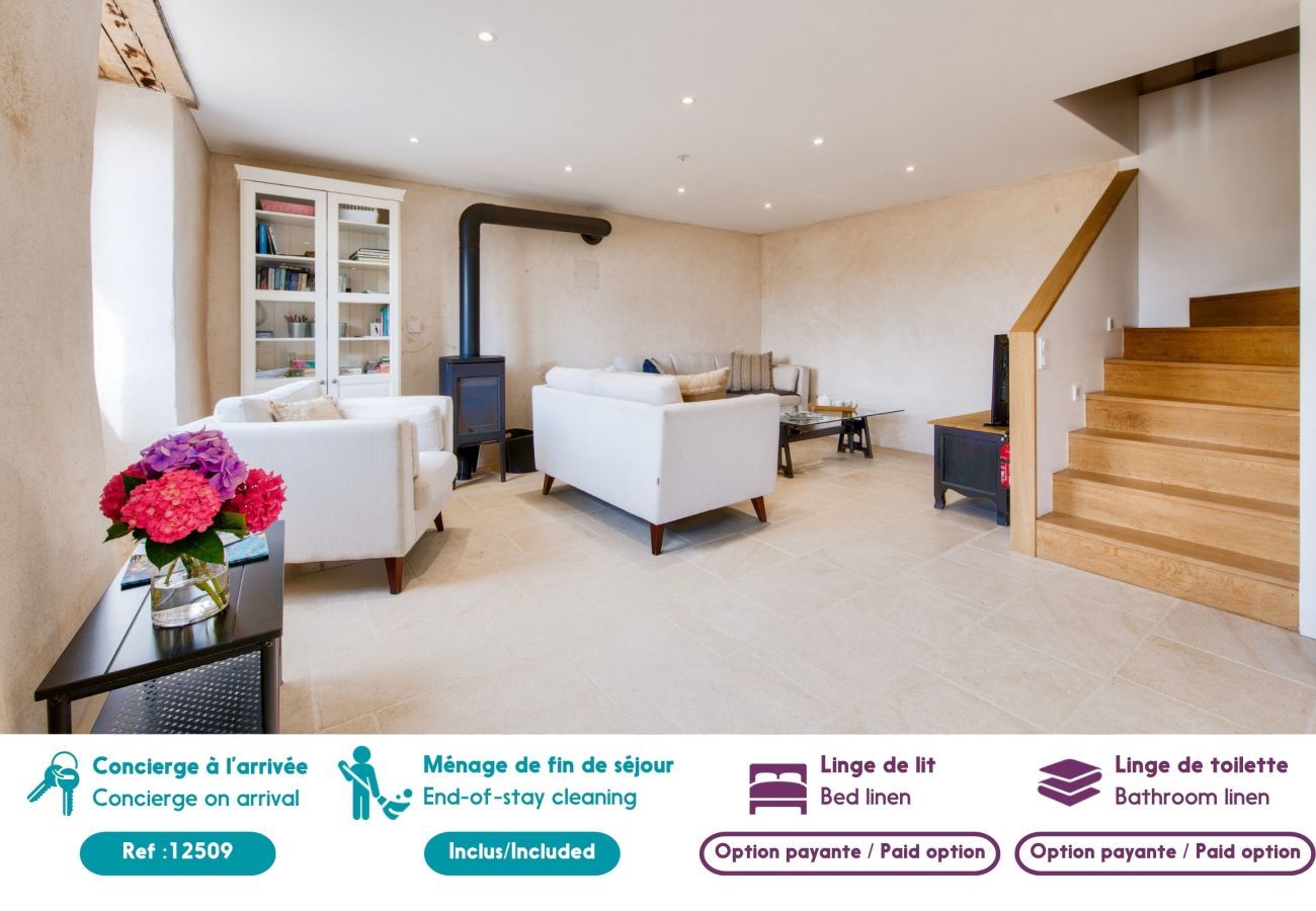 Casa en Kerlouan - A 800 m de la playa, casa para 6 con jardín