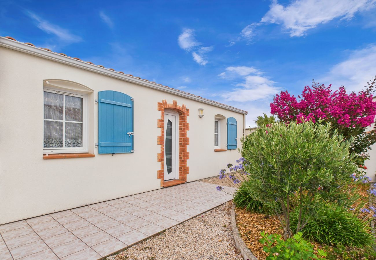 Casa en Saint-Hilaire-de-Riez - Jardín y terraza - Casa para 6 en St Gilles
