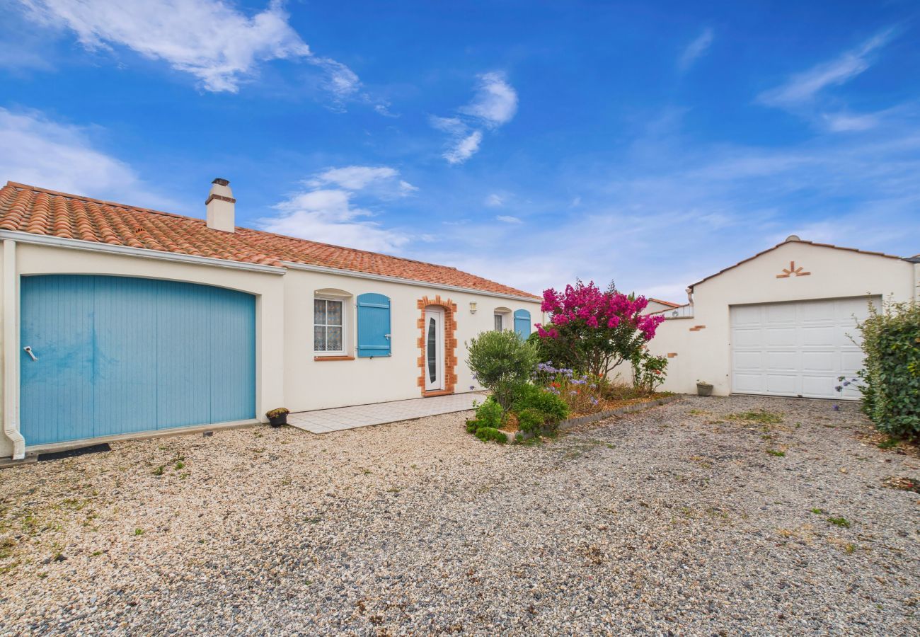 Casa en Saint-Hilaire-de-Riez - Jardín y terraza - Casa para 6 en St Gilles
