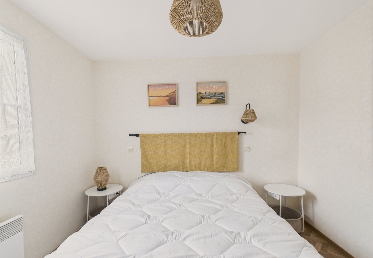 Casa en Saint-Hilaire-de-Riez - Jardín y terraza - Casa para 6 en St Gilles