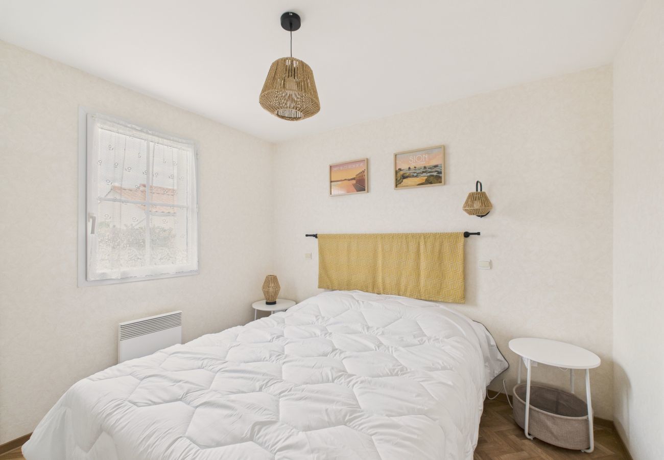 Casa en Saint-Hilaire-de-Riez - Jardín y terraza - Casa para 6 en St Gilles