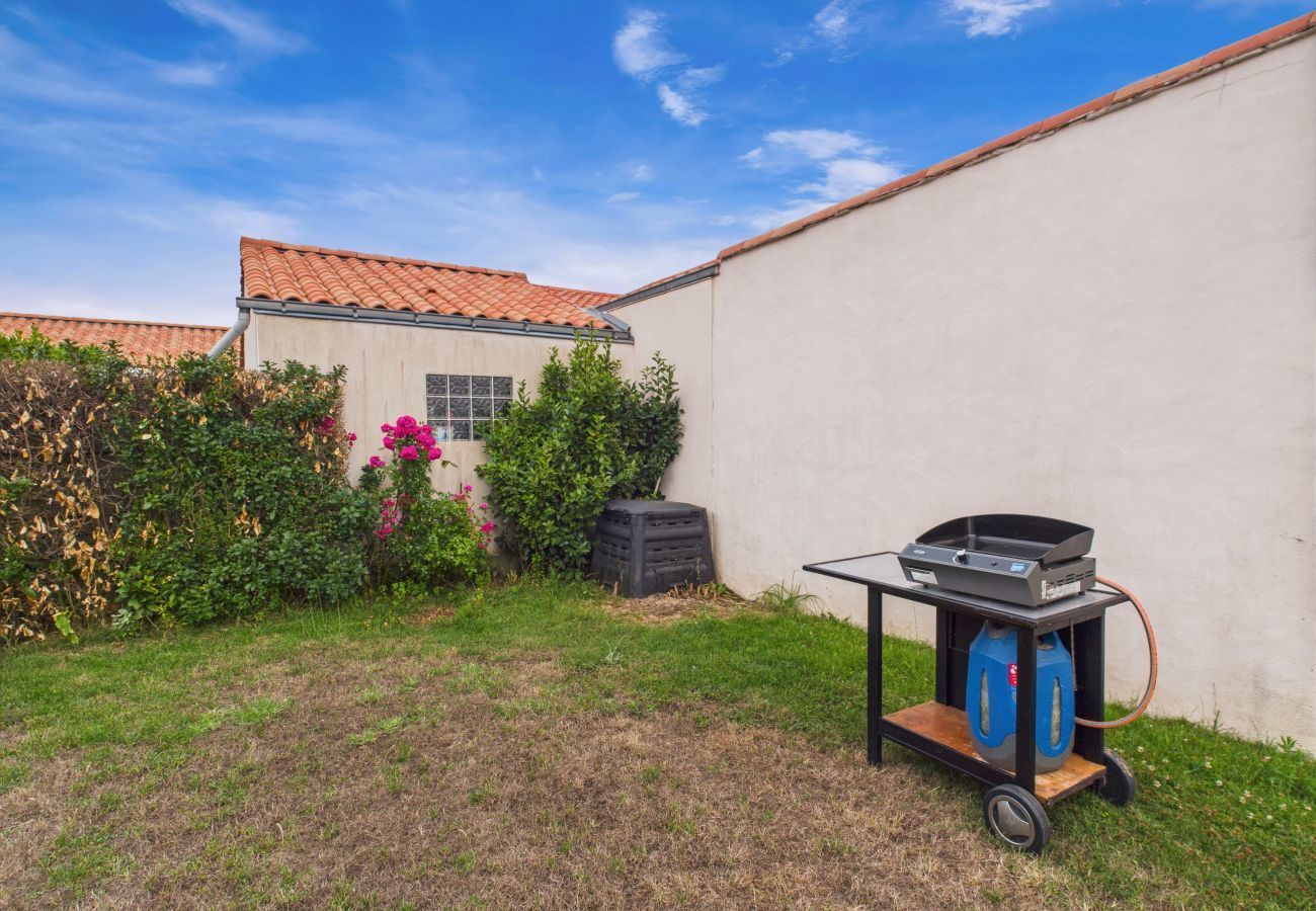 Casa en Saint-Hilaire-de-Riez - Jardín y terraza - Casa para 6 en St Gilles