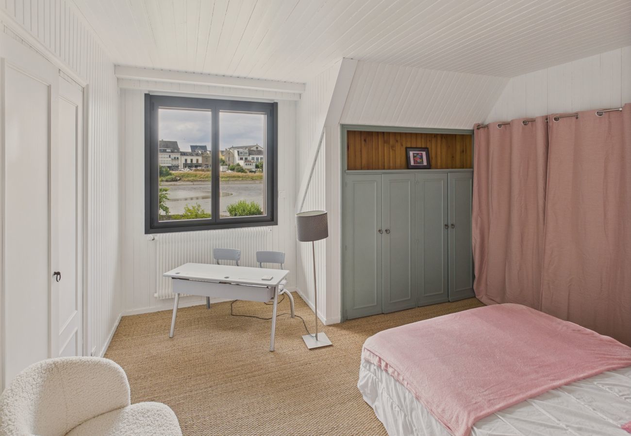 Casa en Pont-l´Abbé - Vista al río – Casa grande con jardín para 10 