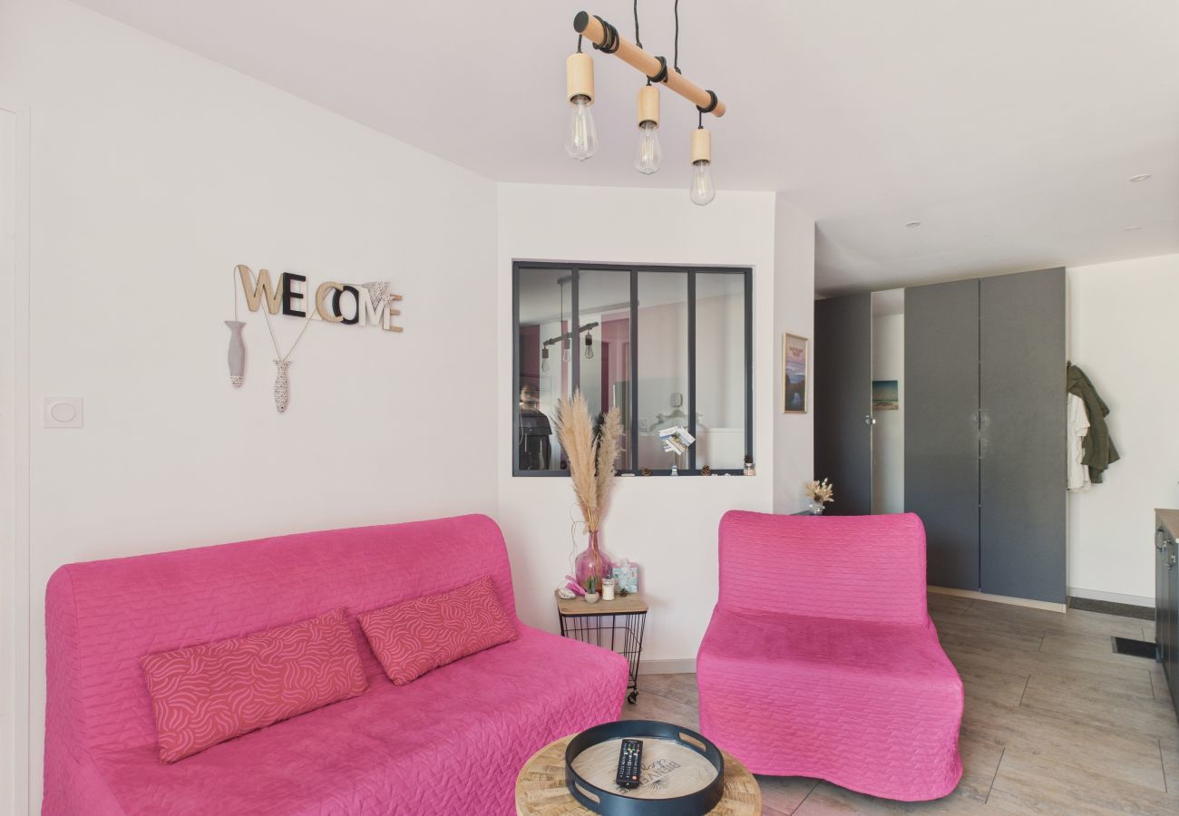 Apartamento en Saint-Hilaire-de-Riez - A 20 m de la playa, apartamento para 4, terraza