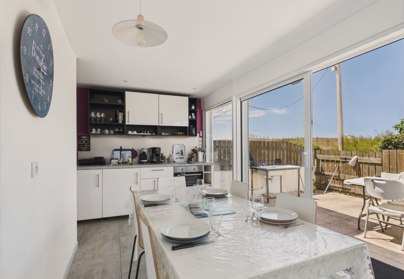 Apartamento en Saint-Hilaire-de-Riez - A 20 m de la playa, apartamento para 4, terraza