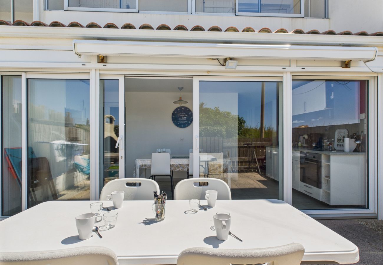 Apartamento en Saint-Hilaire-de-Riez - A 20 m de la playa, apartamento para 4, terraza