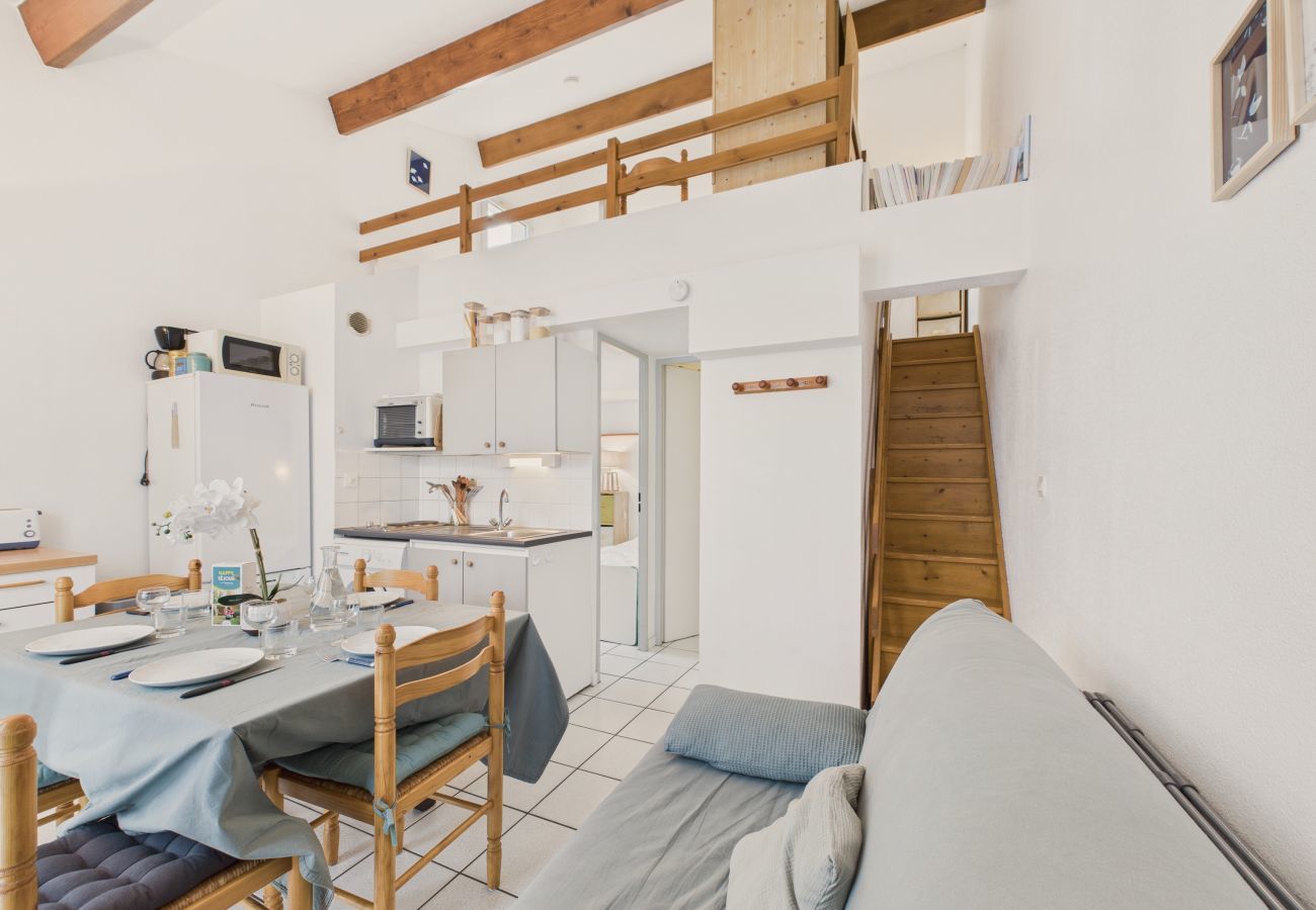 Casa en Saint-Vincent-sur-Jard - Piscina comunitaria, terraza, casa para 5