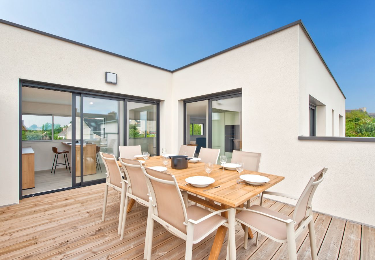 Casa en Plouguerneau - Villa para 9 - Piscina climatizada - Jacuzzi