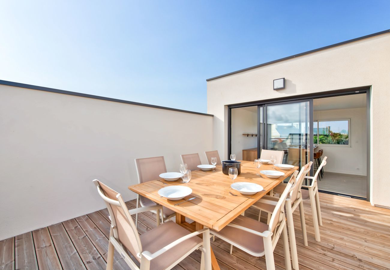 Casa en Plouguerneau - Villa para 9 - Piscina climatizada - Jacuzzi