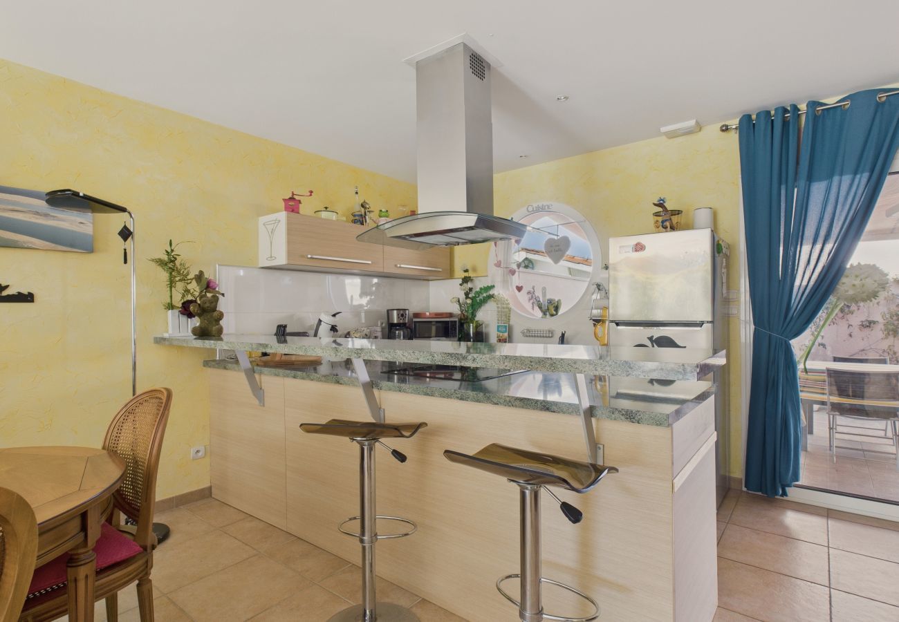 Casa en Lanton - Encantadora casa rosa para 4. - Playa a 500m