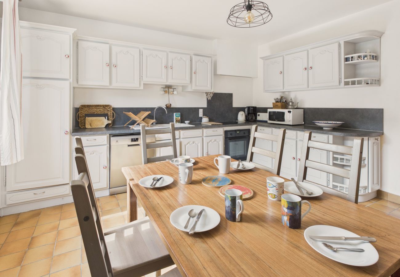 Casa en Névez - Playa a 800m, casa para 11 con jardín