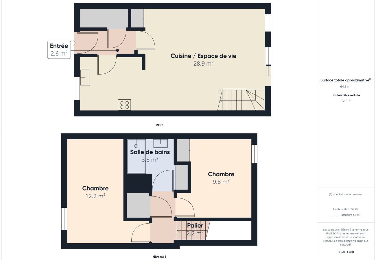 Casa en Le Croisic - Casa en residencia, piscina, 2 adultos/2 niños