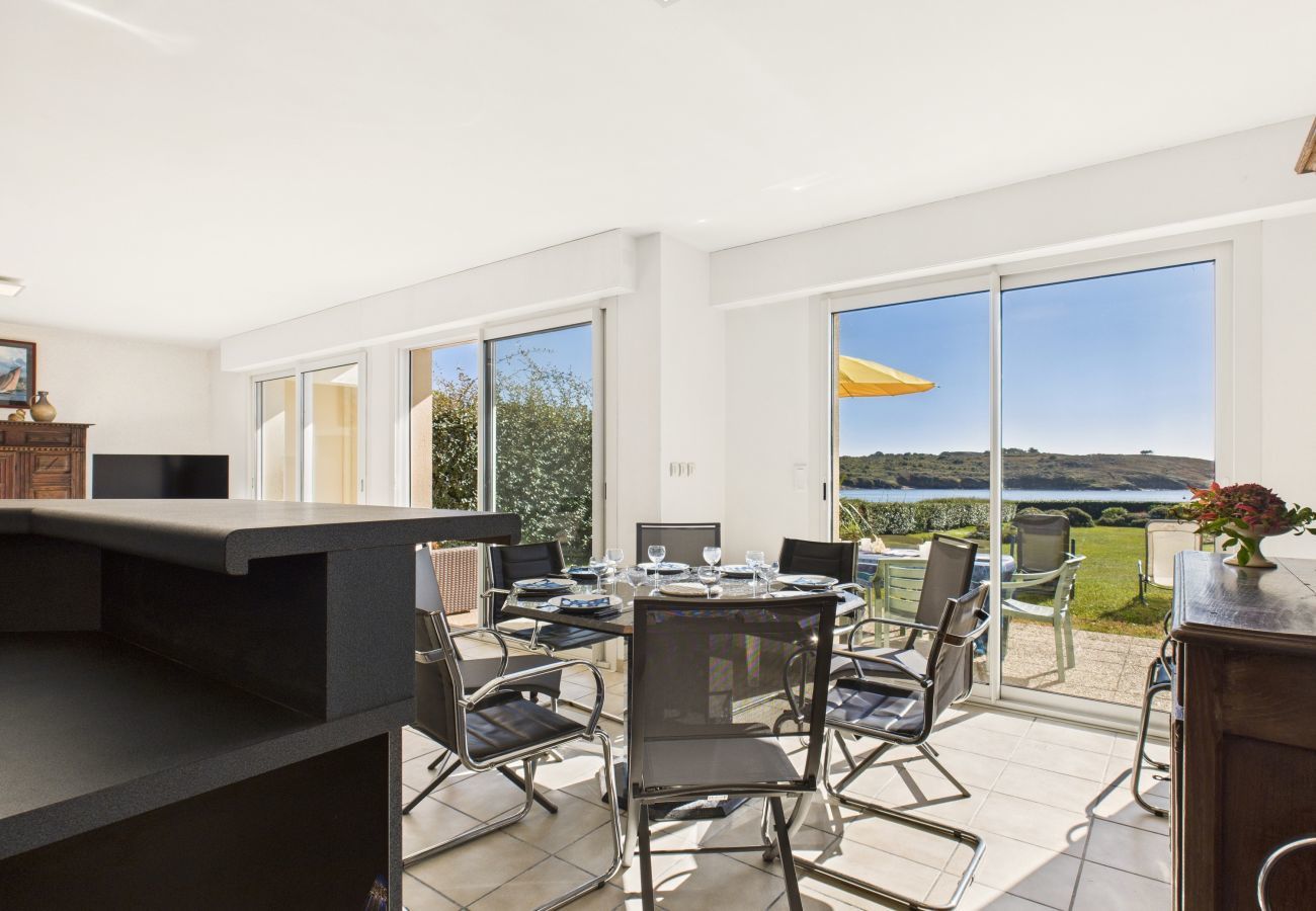 Casa en Arzon - Casa frente al mar para 8 personas con jardín