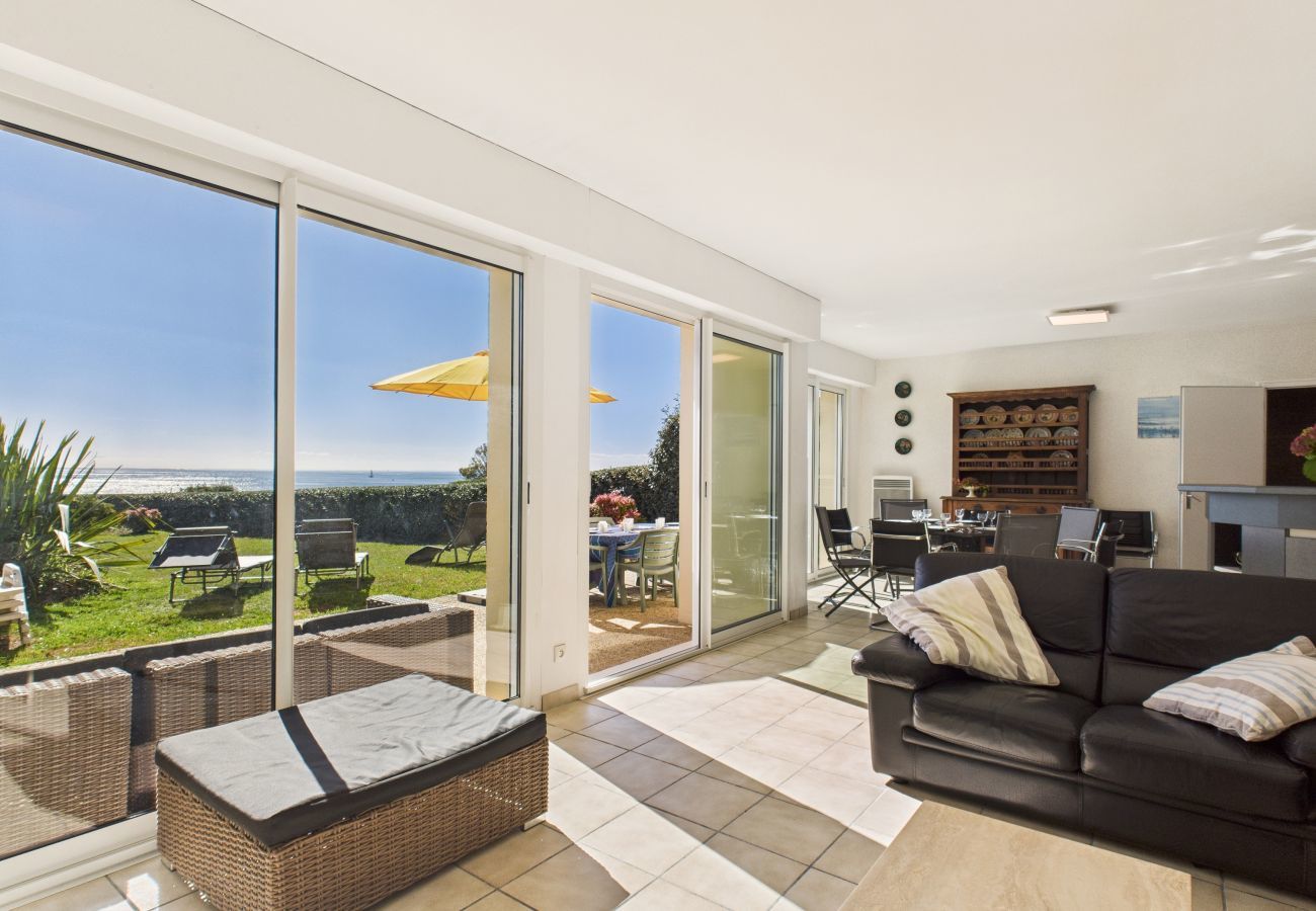 Casa en Arzon - Casa frente al mar para 8 personas con jardín