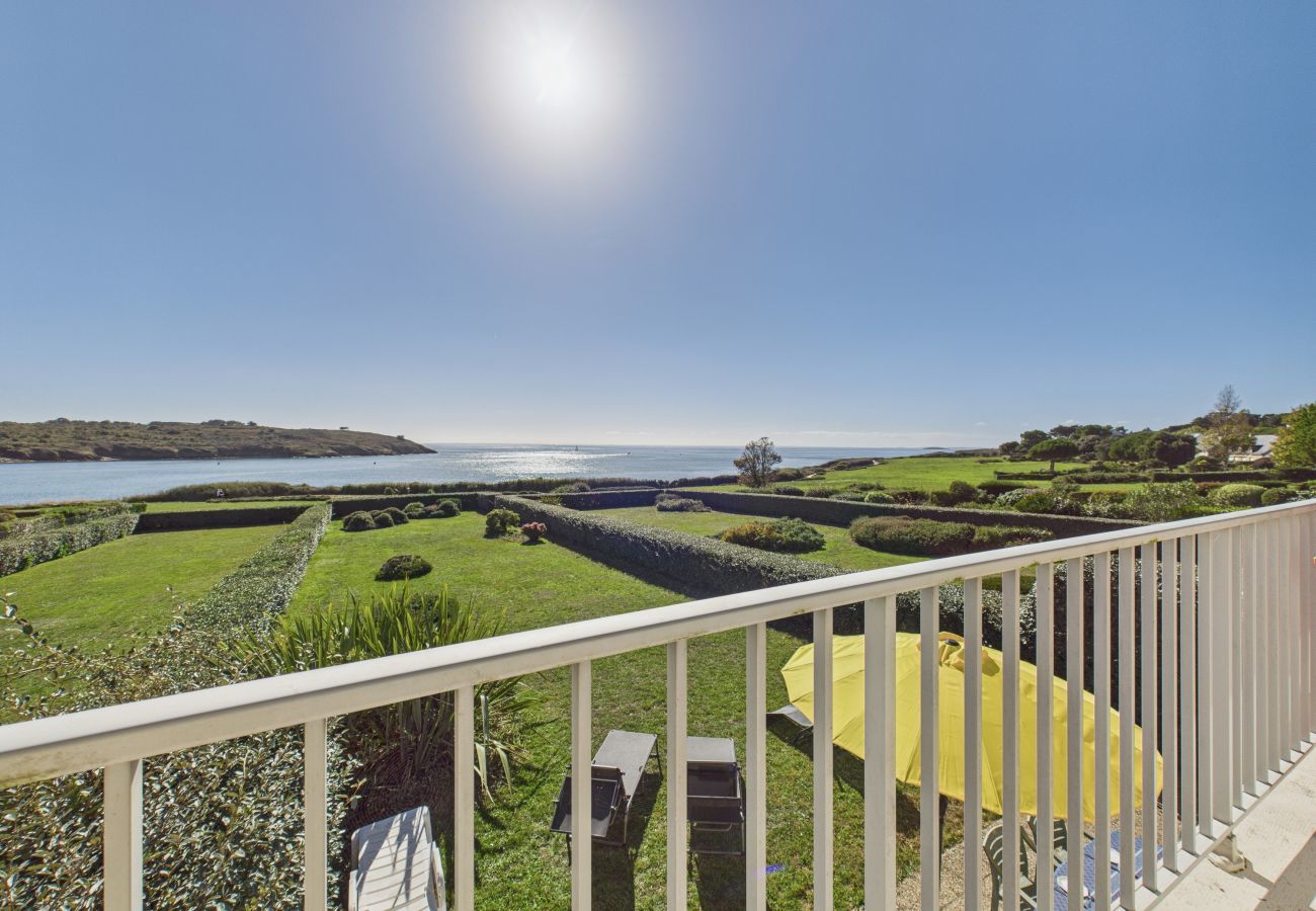 Casa en Arzon - Casa frente al mar para 8 personas con jardín