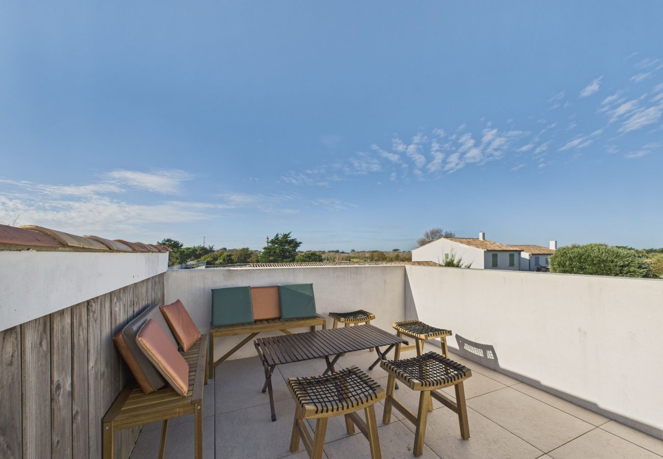 Casa en Saint-Clément-des-Baleines - 400m de la playa, jardín, casa para 8 personas