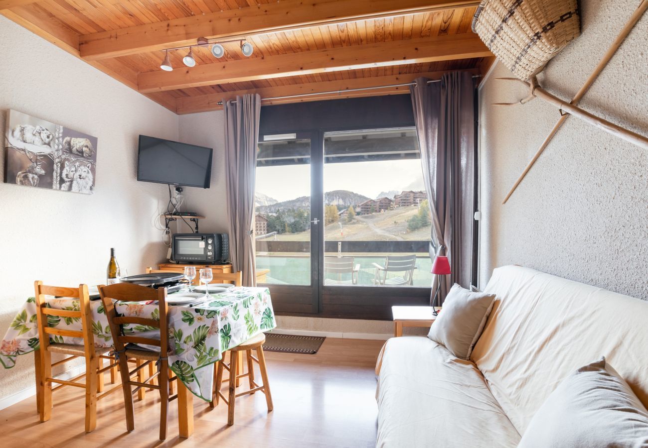 Apartamento en Le Dévoluy - Apartamento a pie de pista para 5