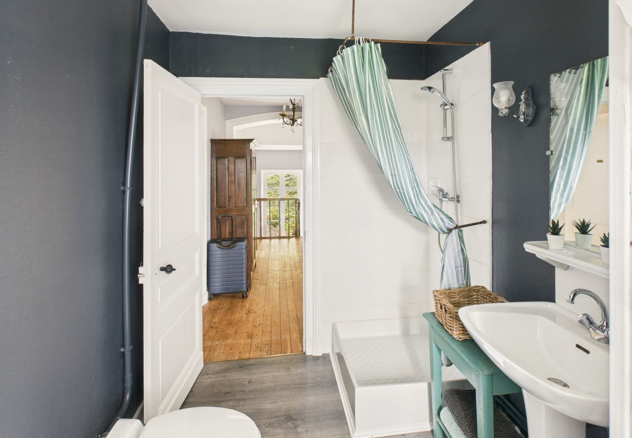 Casa en Saint-Léon-sur-Vézère - Gran Mansión con Terraza y Piscina para 10 