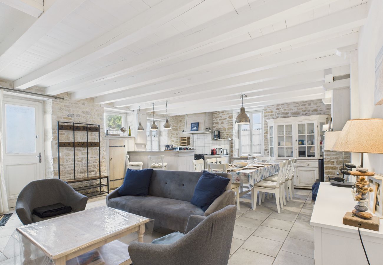 Casa en Le Bois-Plage-en-Ré - Casa encantadora para 8 a 800 metros de la playa