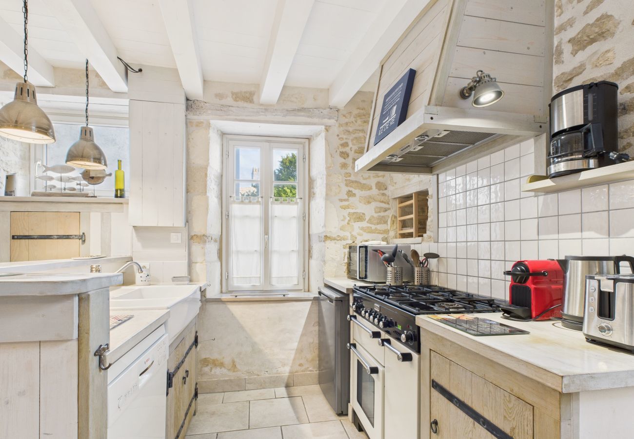 Casa en Le Bois-Plage-en-Ré - Casa encantadora para 8 a 800 metros de la playa