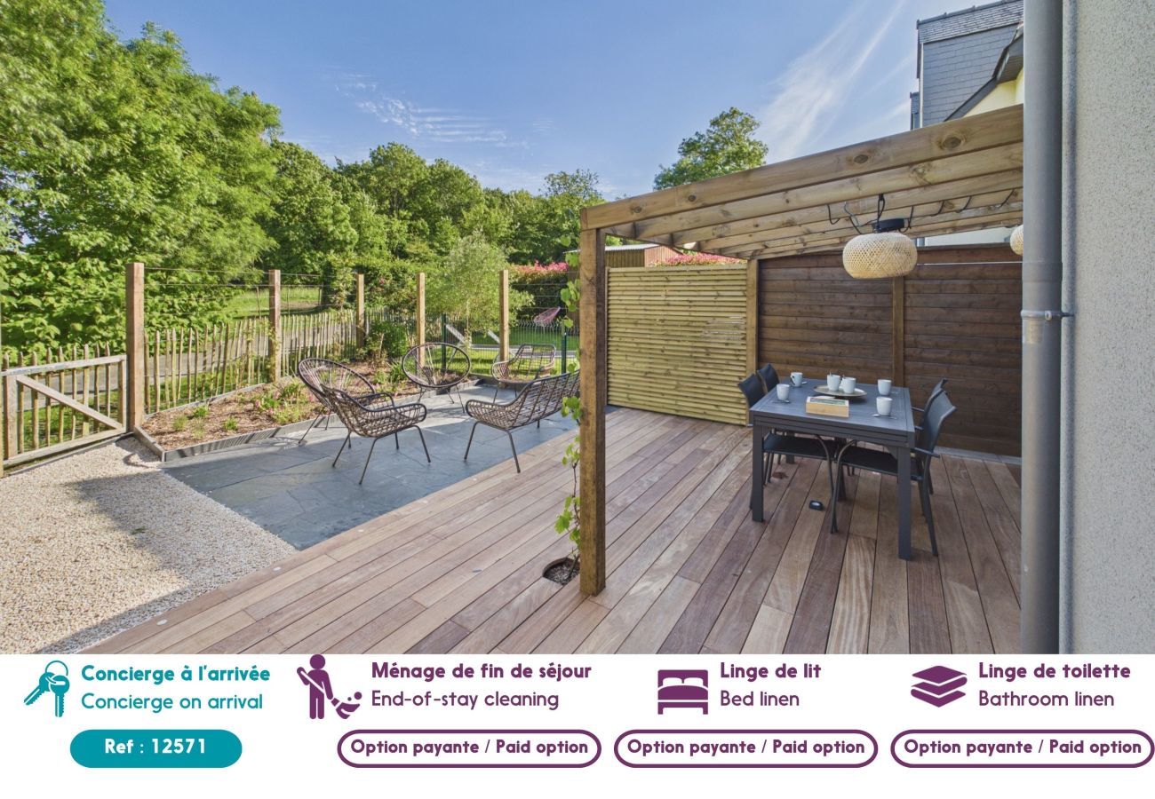 Casa en Saint-Lunaire - Encantadora casa para 6 con jardín