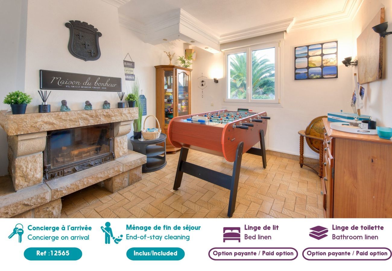 Casa en Plouguerneau - Casa para 6 con Gran Jardín – Cerca del Centro