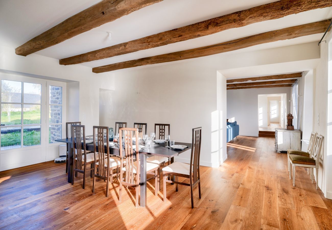 Casa en Tréméreuc - Casa para 12 con amplio jardín y piscina