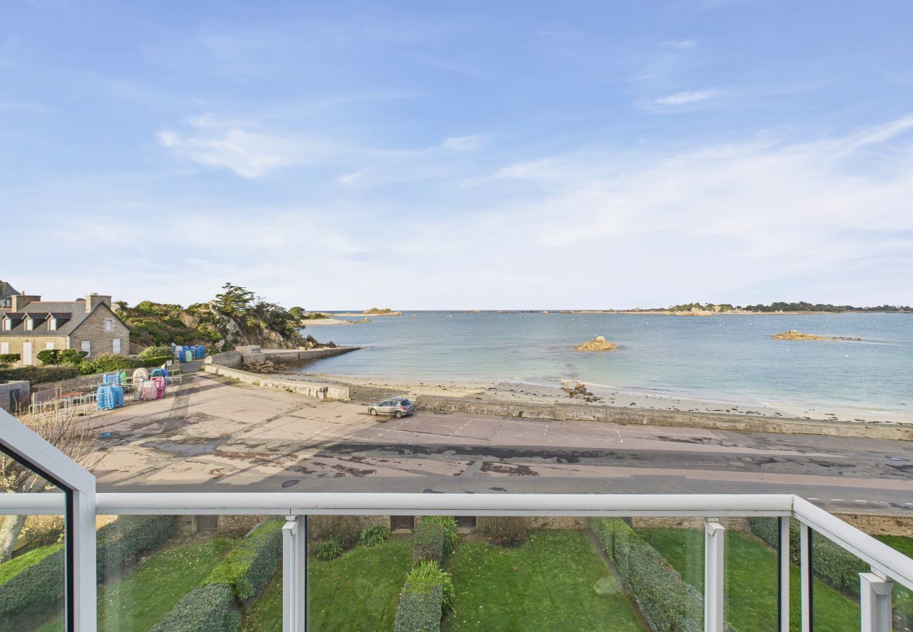 Apartamento en Penvénan - Frente al mar – Apartamento para 2 con balcón