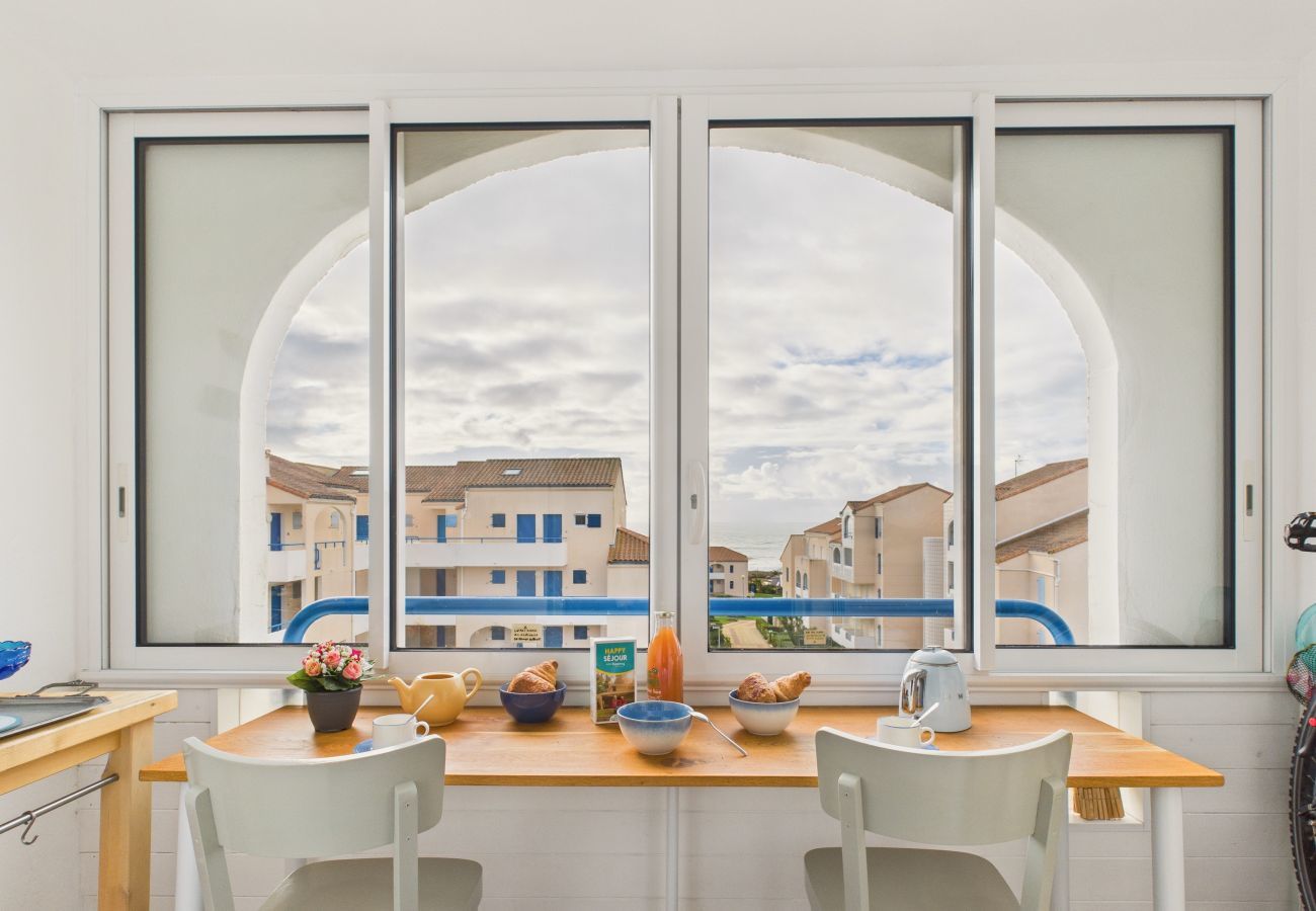 Apartamento en Les Sables-d´Olonne - Apto vista mar a 900m de la playa para 3