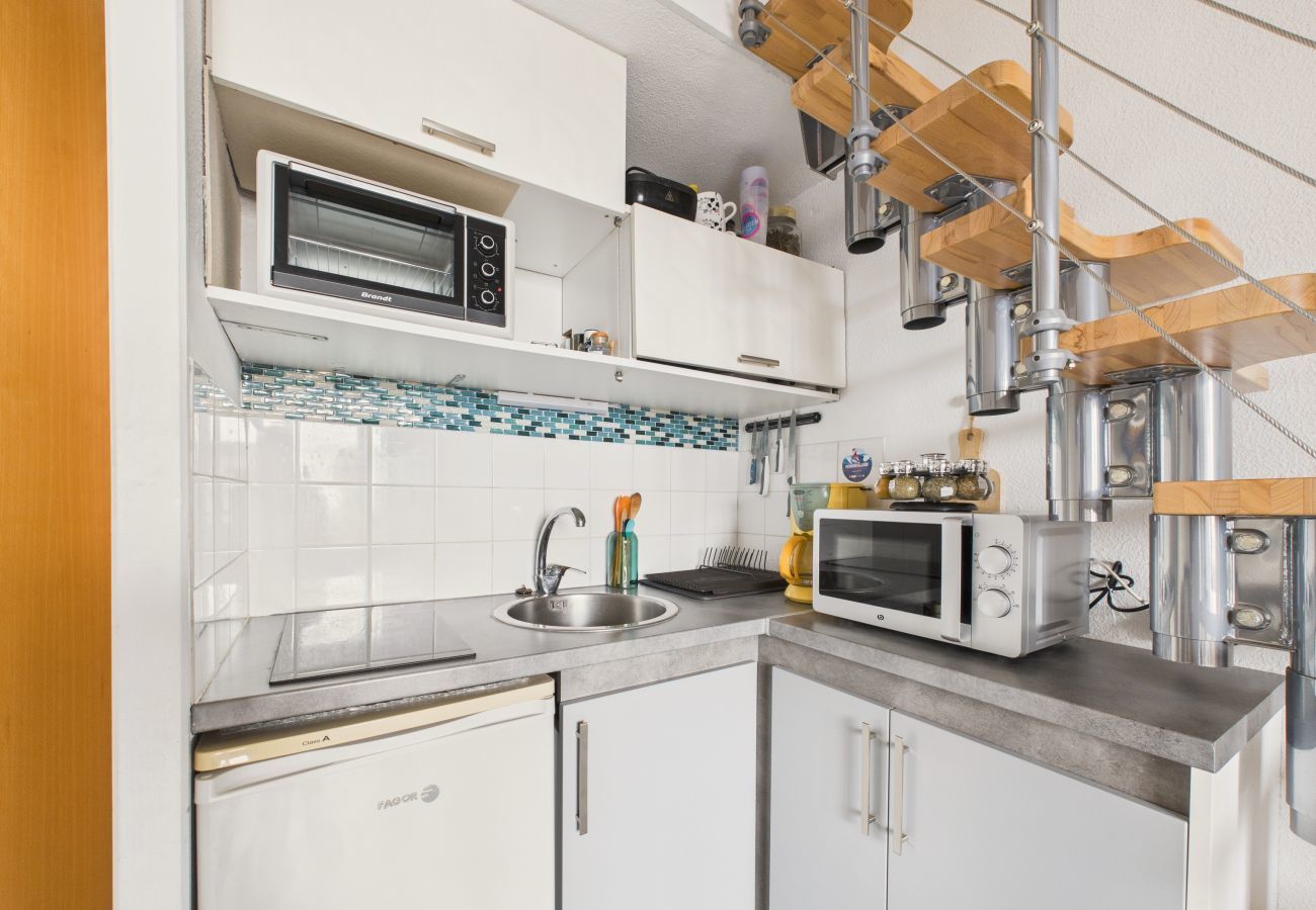 Apartamento en Les Sables-d´Olonne - Apto vista mar a 900m de la playa para 3