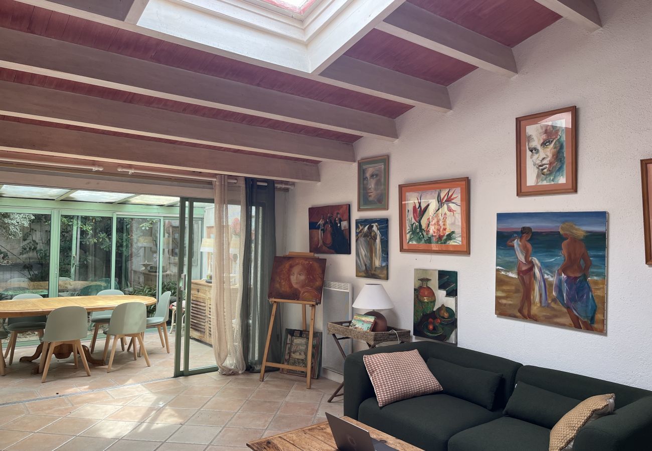 Casa en Les Portes-en-Ré - A 800m de la playa, casa para 7 con jardín