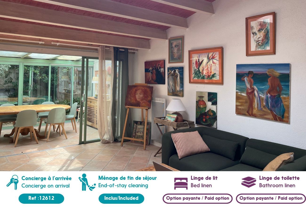 Casa en Les Portes-en-Ré - A 800m de la playa, casa para 7 con jardín