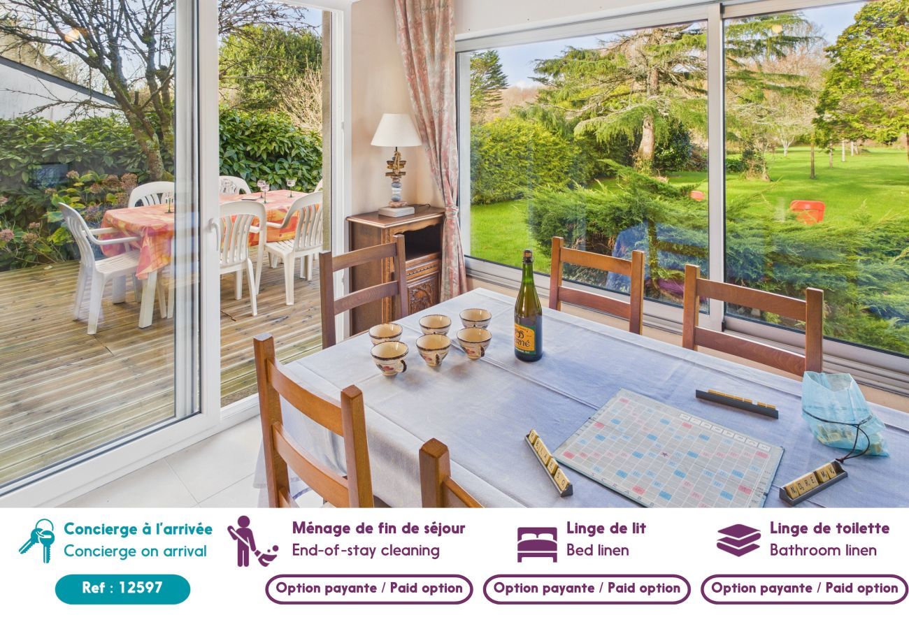 Casa en Saint-Jean-Trolimon - A 10 min de La Torche – Bonita casa para 6 – Jardín