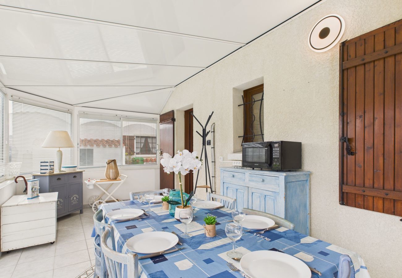 Casa en Saint-Vincent-sur-Jard - 500m playa, casa con jardín para 6