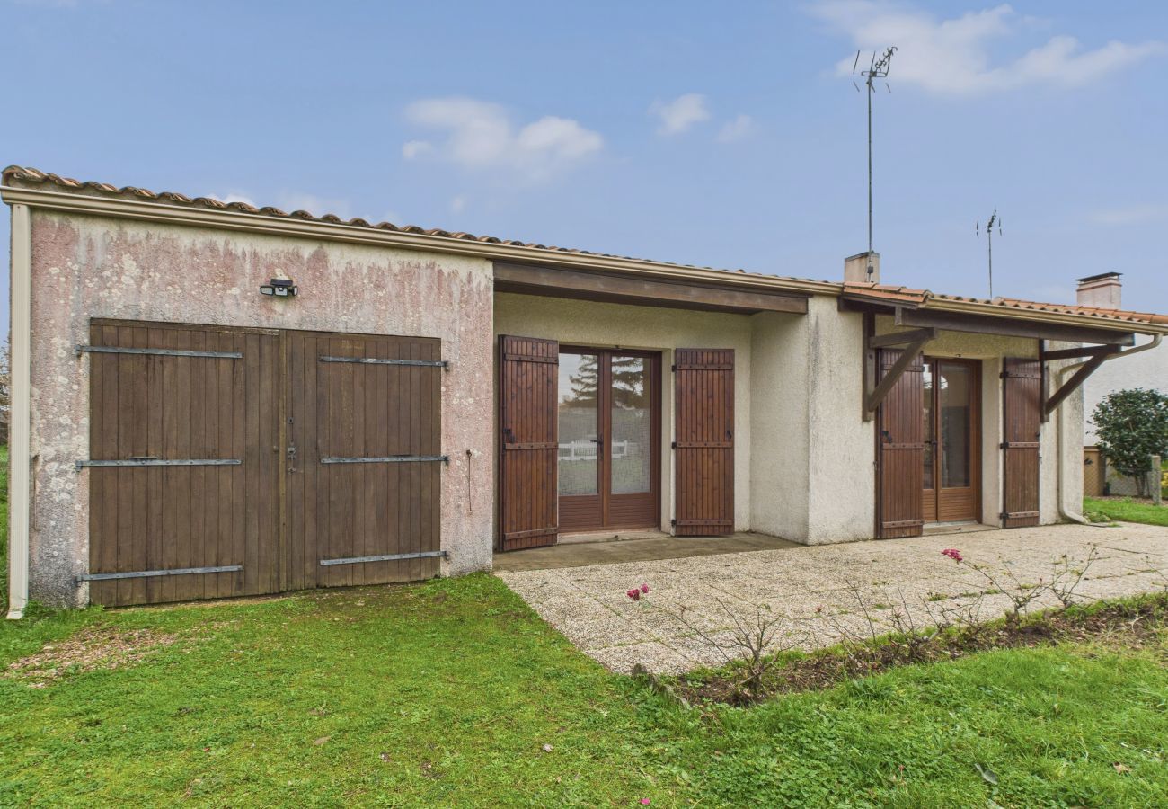 Casa en Saint-Vincent-sur-Jard - 500m playa, casa con jardín para 6