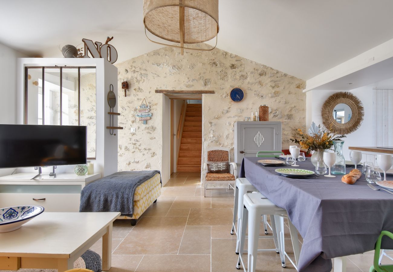 Casa en La Guérinière - Encantadora casa con jardín, a 100m de la playa