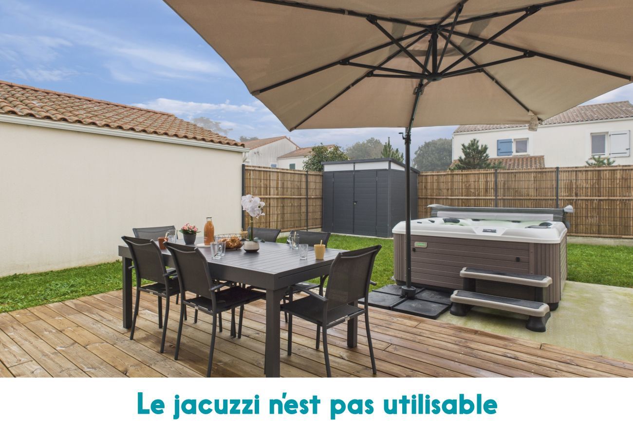 Casa en Saint-Vincent-sur-Jard - A 350 m del mar – Casa para 4 adultos / 4 niños