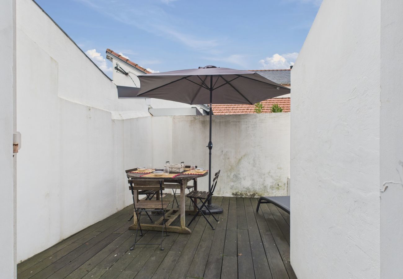 Casa en Le Pouliguen - A 800m de la playa, casa con terraza 6 pers