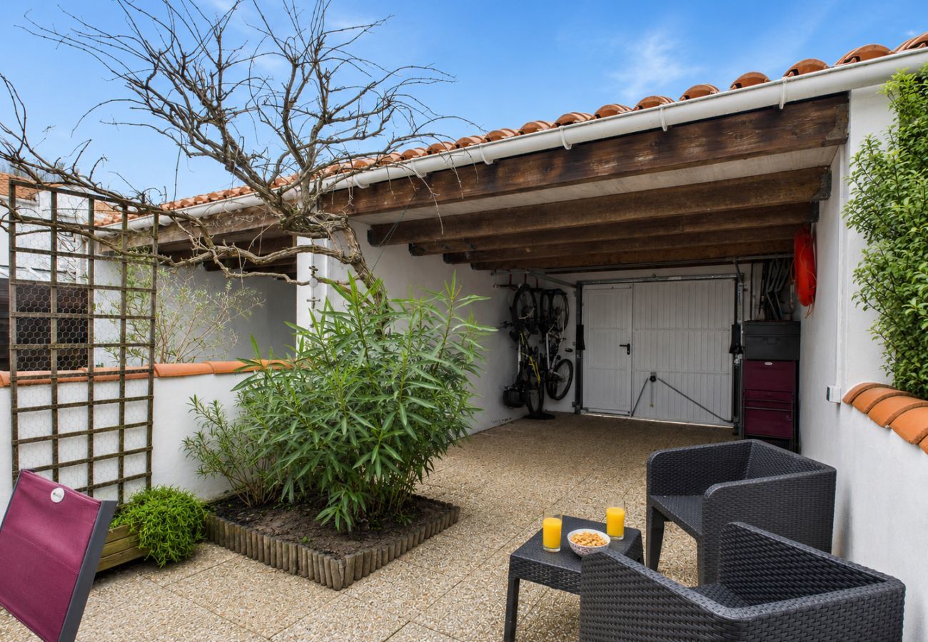 Casa en Saint-Hilaire-de-Riez - A 200m de la playa, barbacoa, terraza, para 4