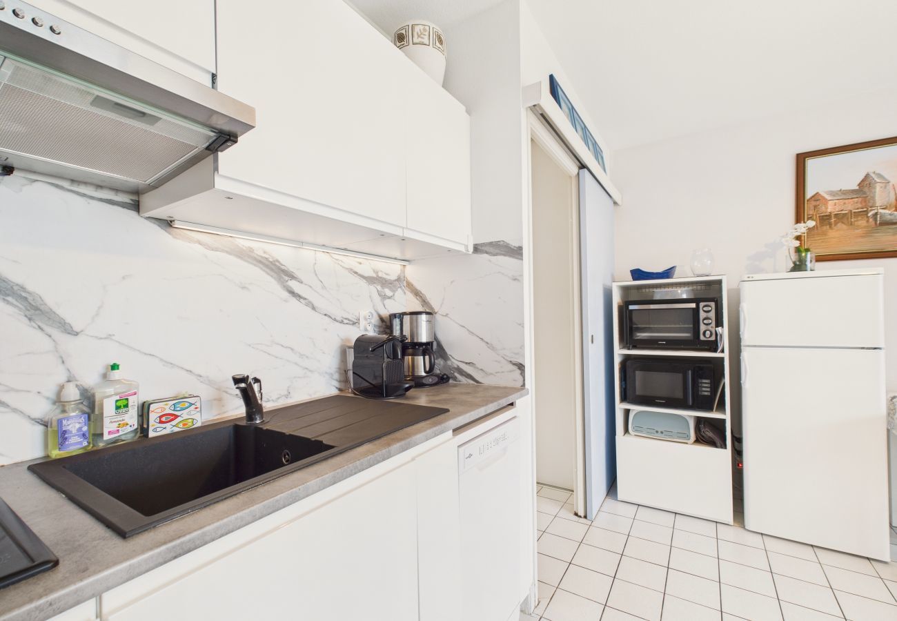 Apartamento en Saint-Gilles-Croix-de-Vie - Apartamento con vistas al mar, 2 adultos 2 niños