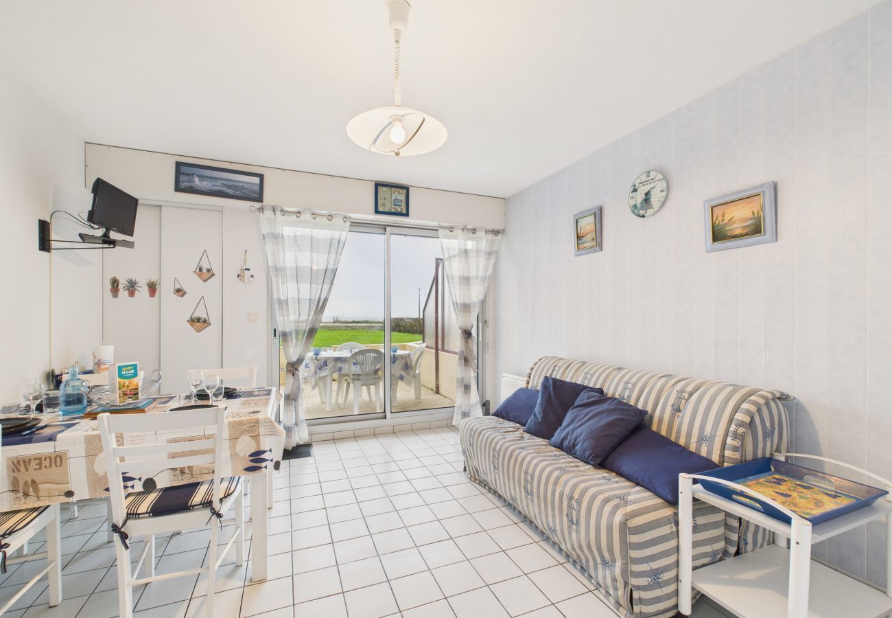 Apartamento en Saint-Gilles-Croix-de-Vie - Apartamento con vistas al mar, 2 adultos 2 niños