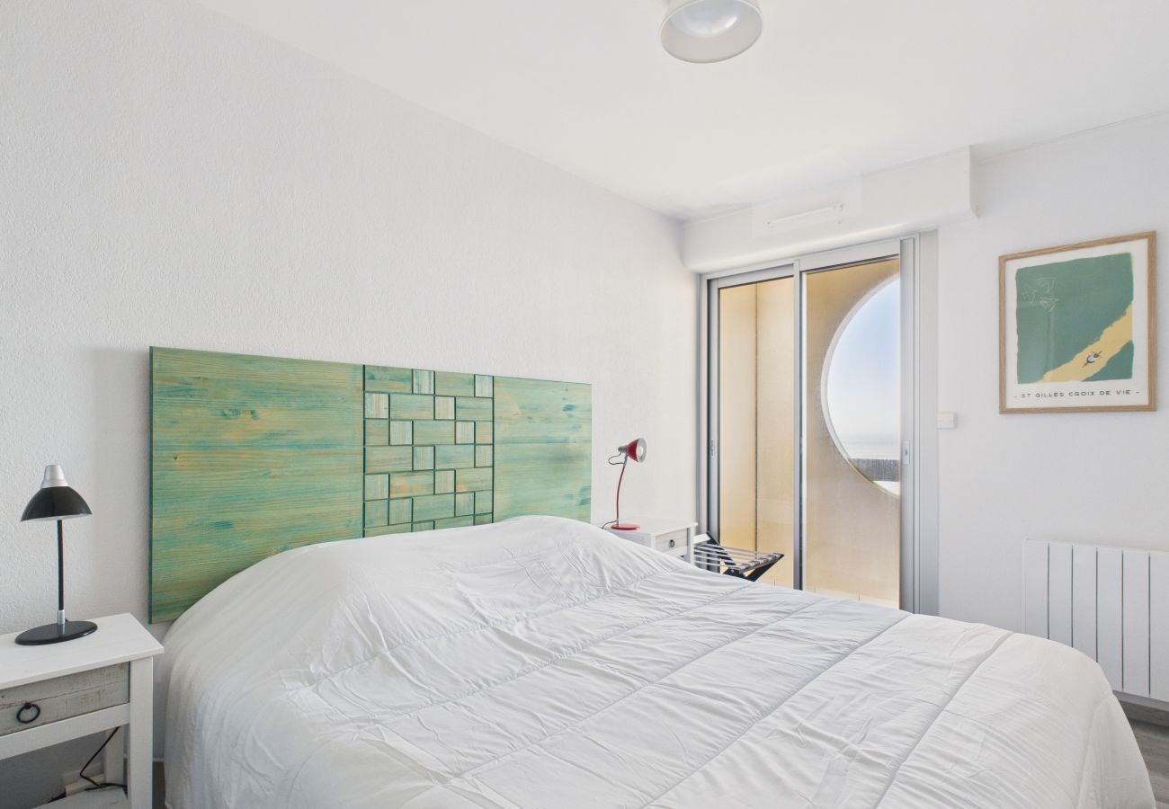 Apartamento en Saint-Gilles-Croix-de-Vie - Alojamiento para 4 con magníficas vistas al mar