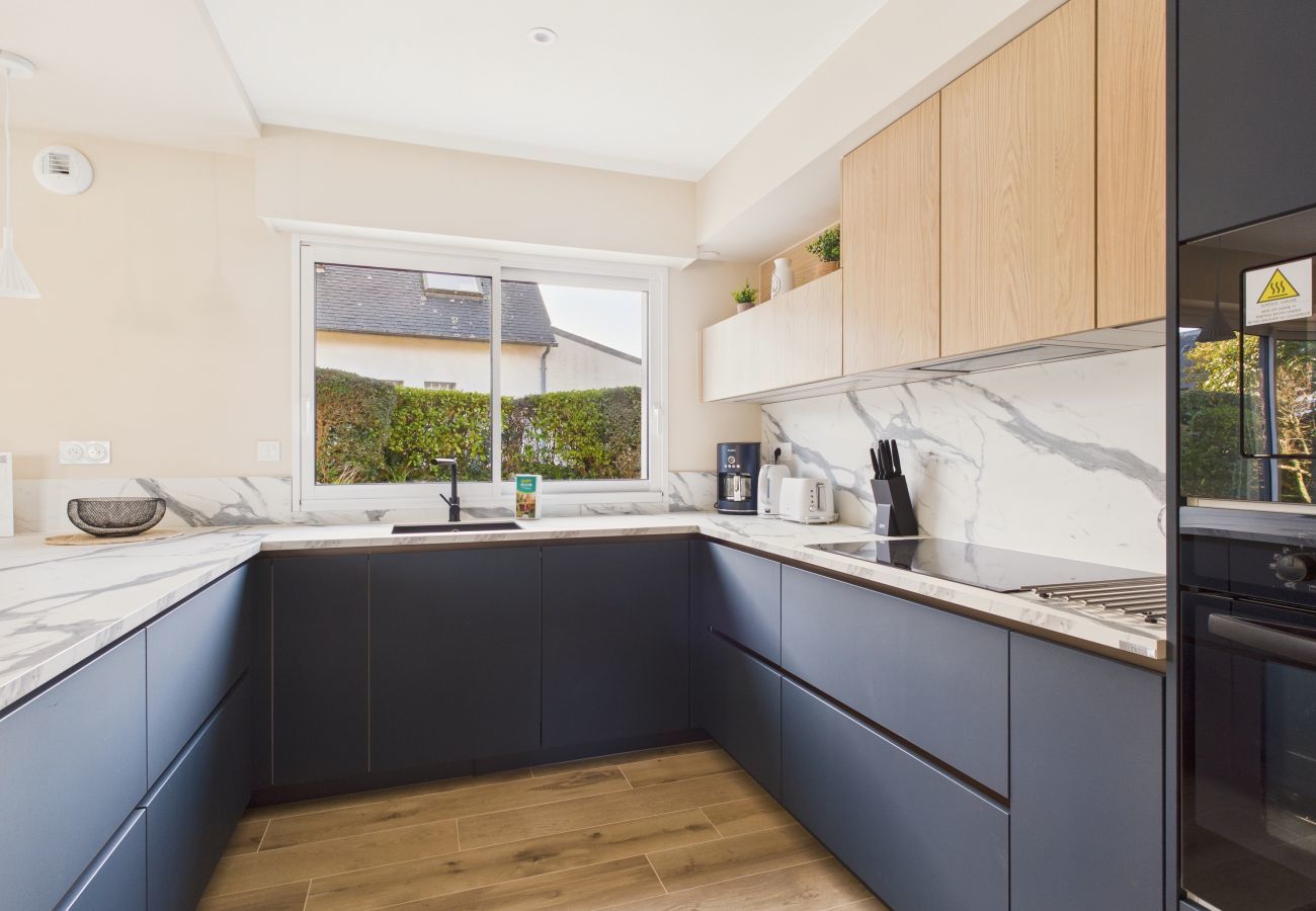 Casa en Fouesnant - A 100 m de la playa – Casa para 8 con jardín 
