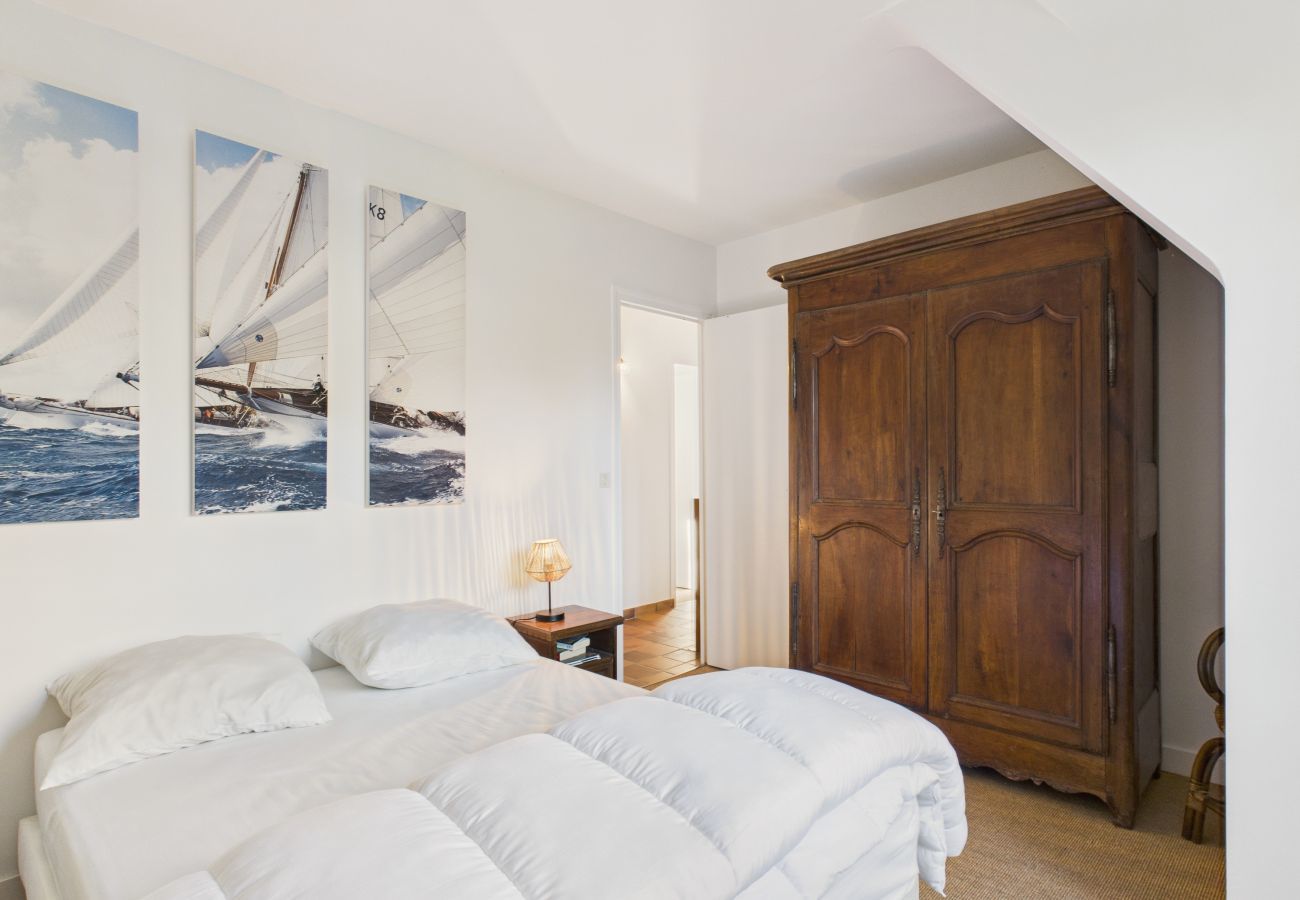 Casa en Arzon - Junto al Golfo, casa para 8 personas con jardín