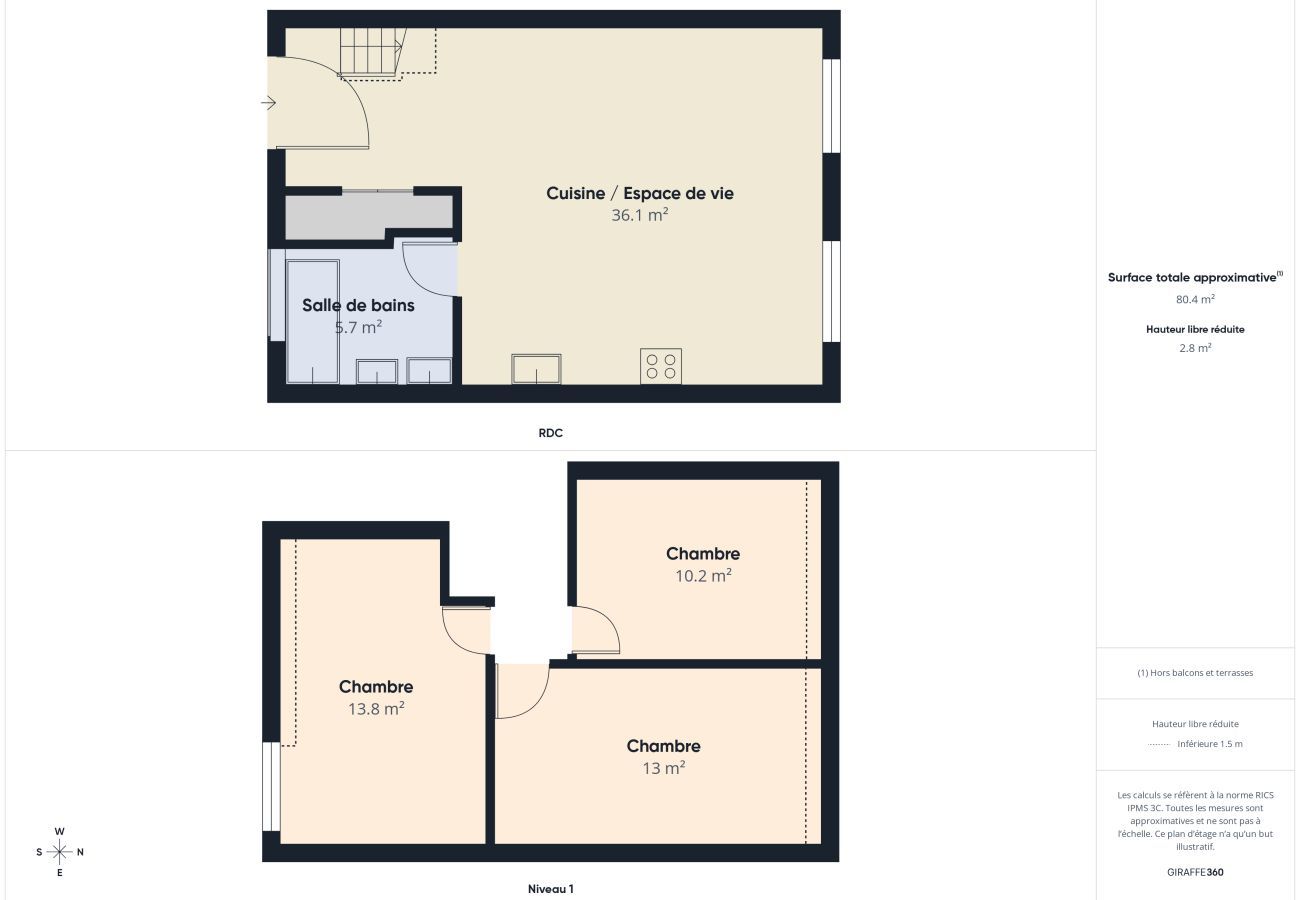 Apartamento en Fouesnant - Alojamiento tranquilo para 6 – Jardín y terraza