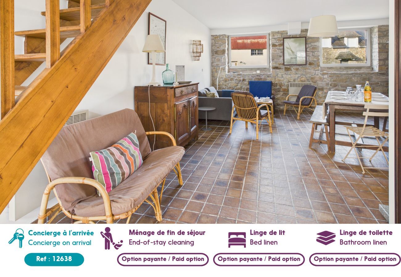 Apartamento en Fouesnant - Alojamiento tranquilo para 6 – Jardín y terraza