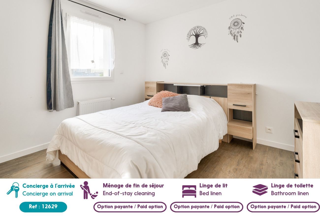 Casa en Beaussais-Sur-Mer - Casa nueva y acogedora para 6 con jardín