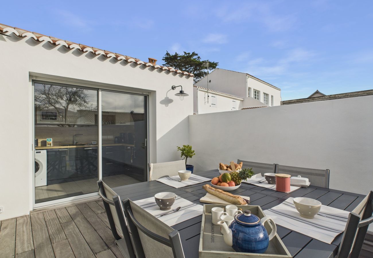 Casa en Noirmoutier-en-l´Ile - Casa para 4 adultos y 2 niños, a 30m del mar