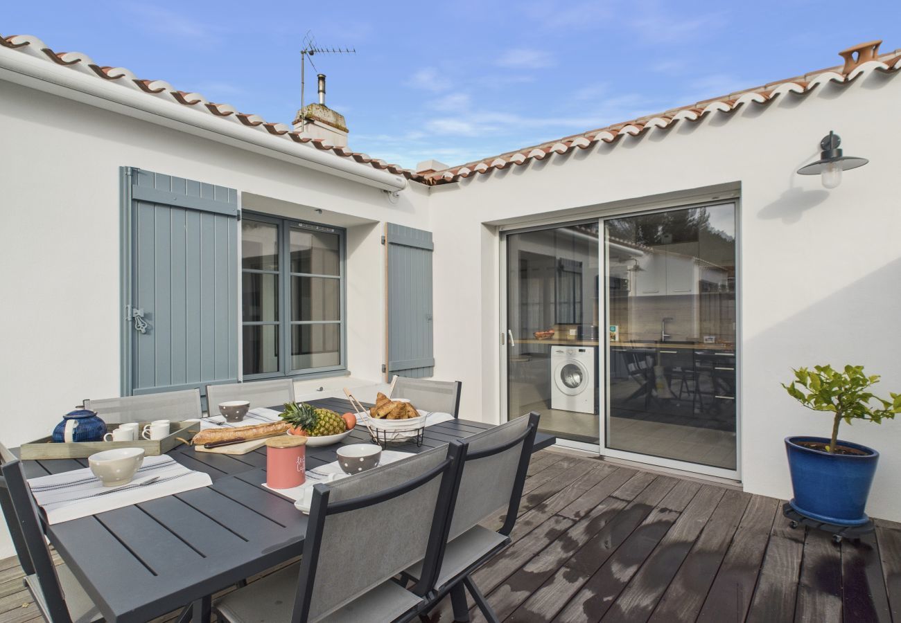 Casa en Noirmoutier-en-l´Ile - Casa para 4 adultos y 2 niños, a 30m del mar